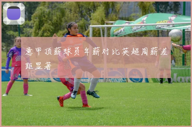 意甲顶薪球员年薪对比英超周薪差距显著